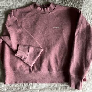 Premium Scotch and Soda L’Amour Toujours Heathered Top - Size S - Pink Heather